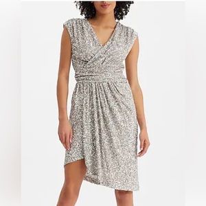 Express sequin dress